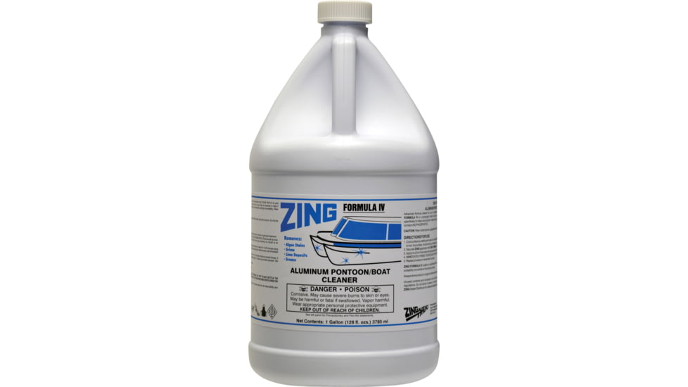 ZING Formula IV Aluminum Pontoon And Boat Cleaner, 1 Gallon, 10012