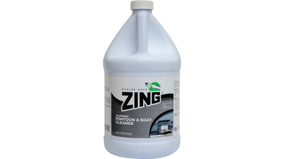 ZING Marine Safe Aluminum Pontoon And Boat Cleaner, 1 Gallon, 10122