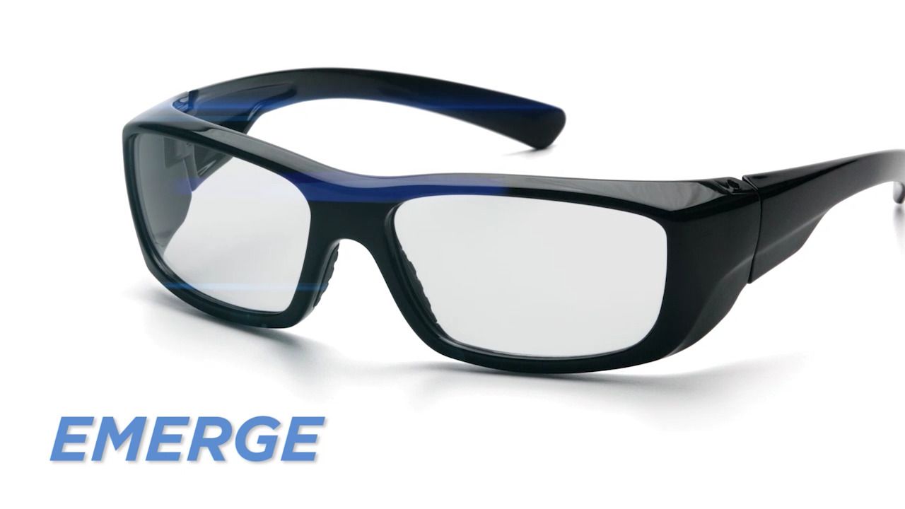 opplanet pyramex yx emerge safety glasses with optional reader lenses video