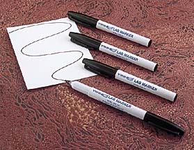 Vwr Lab Marker Fine Blk PK10 1400-20-VWC FREE S&H . VWR